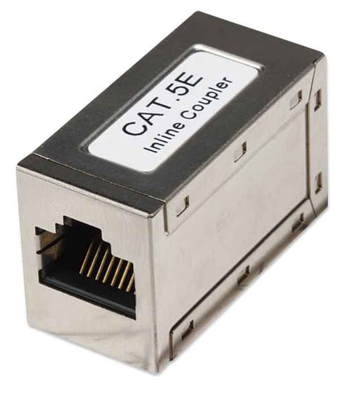 Cople RJ45 a RJ45 CAT5E UTP/ FTP Modular Metalico Intellinet 504768