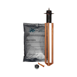Electrodo Para Corriente Máxima Total Ground De 25 AMP Con Filtro Y Compuesto H2OHM TG25AB