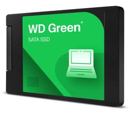 Unidad de Estado Solido SSD 2TB WD Green WDS200T5G0A/SATA III/Con Carcasa de 2.5"