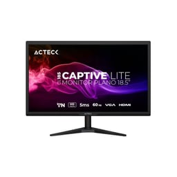 Monitor 18.5" Acteck Captive Lite CL185 LCD/TN/HDMI/VGA/1366X768/60HZ/5MS/AC-944519