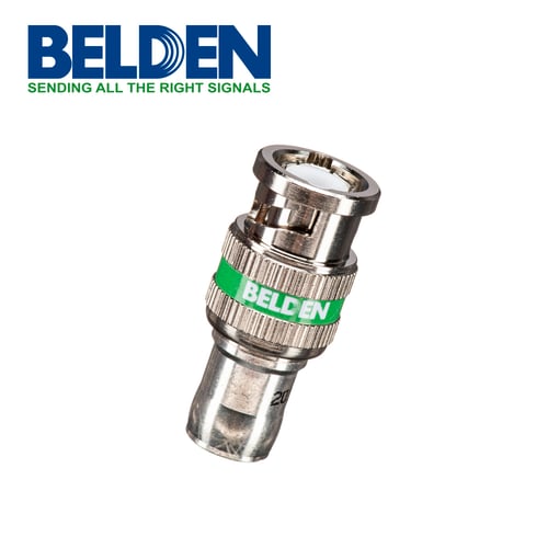Conector BNC Belden 1694ABHD1 para SDI-HD en Coaxial RG6 Tipo Compresion