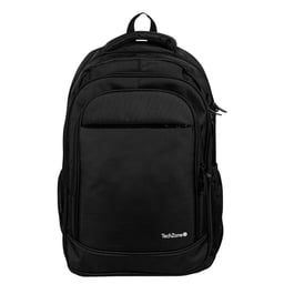 Mochila Para Laptop TECHZONE MAX III TZLBP27-A 16", 6 COMPARTIMIENTOS, POLIÉSTER, NEGRO