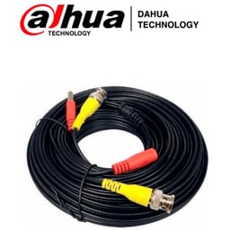 Cable Siames Dahua Cablekit De 20M / Con Conectores / Para Cámaras / Conector BNC Y De Energía / New Pull Sin Caja