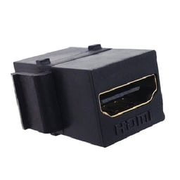 Adaptador HDMI Hembra - HDMI Hembra, Negro