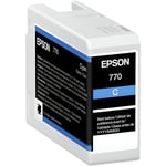 Cartucho de Tinta Epson Cian Ultrachrome Pro10 T770, 25ml, T770220