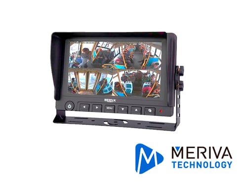 Monitor 7" Meriva MMV7 Compatible Con Grabadores de Serie MX1N/MM1N/MX3N