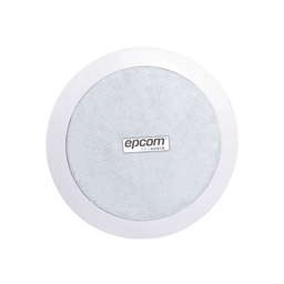 Altavoz coaxial EPCOM 5" + 1.5 / montaje en techo / 3.75 - 7.5 – 15 - 30w @ 100v + 8ohm / material ABS / rejilla metálica, SF-206P