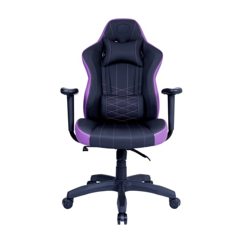 Silla Gamer Cooler Master Caliber E1 Negro-Purpura / Hasta 120Kg / CMI-GCE1-PR