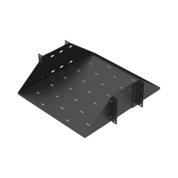 Charola Perforada Linkedpro para Rack 19" de 3U, Hasta 30kg, Negro, SCH19X3U4P