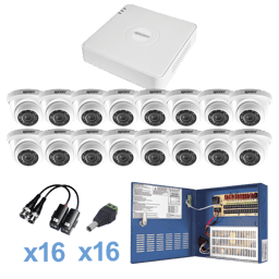 Sistema Turbo HD720P Epcom DVR 16 canales KESTXLT16EW