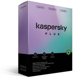 Antivirus Kaspersky Plus / 3 Dispositivos / 1 Año / Español / KL1042Z5CFS-22 (Caja)