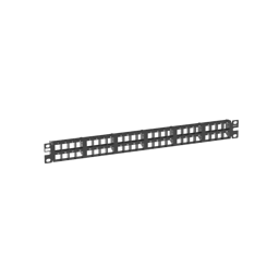 Panel de Parcheo Modular 48 Puertos en 1 UR, Panduit NKPP48HDY, de Alta Densidad