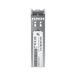 Modulo SFP UFiber Ubiquiti, Transceptor MiniGibic MultiModo 1.25 GBPS/ Distancia 550M/ Conectores LC, UACC-OM-MM-1G-D-2
