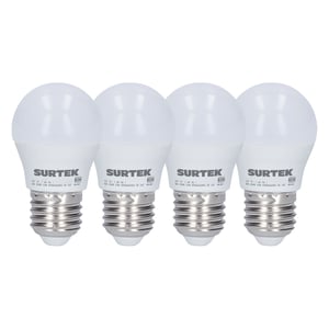Paquete De 4 Lámparas LED SURTEK PLBD11 A19 11W ECO FRIENDLY