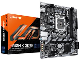 Tarjeta Madre Gigabyte H810M K GEN5 Socket 1851 / 2xDDR5 / HDMI / DP / 128 GB / 6400 MHz / para Intel / Micro-ATX