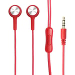 Audifonos Ghia COMET2 GAC-171 Alambricos con Manos Libres Color Rojo