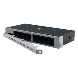Switch Netis ST108D 8 Puertos 10/100Mbps/No Administrable/De Escritorio/Con Seguro de Conector Incorporado/Carcasa Metalica