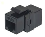 Cople RJ45 a RJ45 CAT5E UTP Keystone Intellinet 504775 Negro