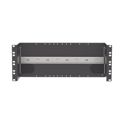 Soporte Industrial Panduit IABDIN4 Para Instalar Equipos de Montaje En Riel DIN/Para Racks o Gabinetes Estandar de 19IN/de 4UR/Color Negro