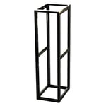 Rack Estandar 19" de 4 Postes Acero Negro 45 Unidades Profundidad Ajustable, EI-QR-3245-R2