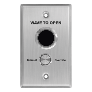Botón de Salida Doble AccessPRO APB2BL/Aro Iluminado/IP65/Temporizador y Distancia Ajustable