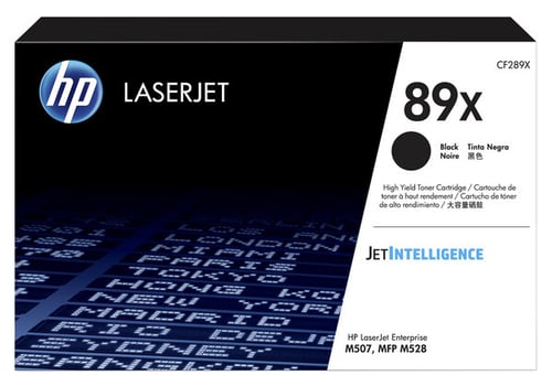 Toner HP Laserjet 89X Negro Alta Capacidad CF289X