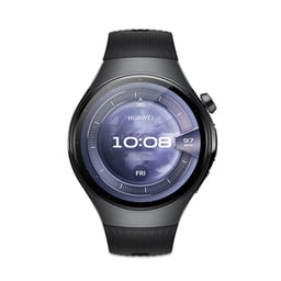 Reloj Smart Watch Huawei 55020EXB Watch 5 / 46MM / AMOLED / 466X466 / Acero / Negro