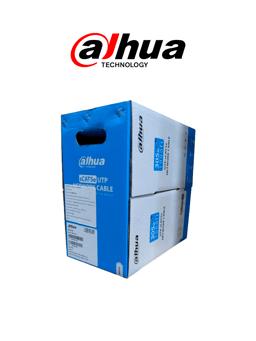 Bobina de Cable UTP CAT6 Dahua DH-PFM920I-6UN-C-WHITE/100% Cobre/Uso Interior/Certificado CPR ECA/305M/Color Blanco