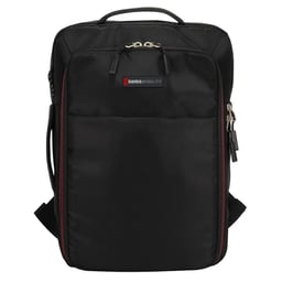 Mochila Para Laptop 17" Swiss Mobility JACK-117BK De Poliéster Negro