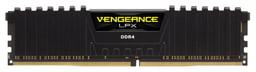 Memoria DDR4 8GB 3200MHZ Corsair Vengeance LPX (1X8GB)/Color Negro/CL16/CMK8GX4M1E3200C16