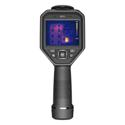 Cámara Termográfica Portátil Dual M31 Hikmicro HM-TP23-7QF/W-M31/Con Lente Térmico de 9.7MM/Lente Óptico 8MPX/WiFi/IP54/Ranura MicroSD hasta 64GB/2.4-5GHz/Hasta 5 Horas de Funcionamiento Continuo