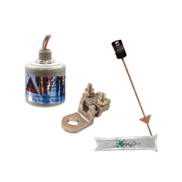 Kit de Tierra Fisica con Supresor de Descargas Atmosfericas en CD, PLDCGROUND