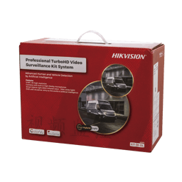 Kit TurboHD 3K Hikvision KIT-3K-DL, DVR 4 Canales/4 Camaras Bala Dual Light/5MPX/Microfono Integrado/Fuente de Poder