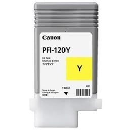 Tanque de Tinta Canon PFI-120 Amarillo 130ML, 2888C001AA