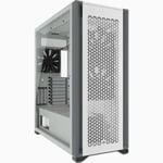 Gabinete Corsair 7000D Airflow/ Panel Frontal Acero/ Blanco/ ATX/ Sin Fuente, CC-9011219-WW