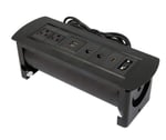 Caja de Mesa Manhattan 164856, Conexiones 2 X AC/ 2 X USB2/ 2 X RED/ HDMI/ VGA
