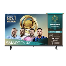 Smart Tv 40" Hisense 40A4NV Full Hd Full Array Negro