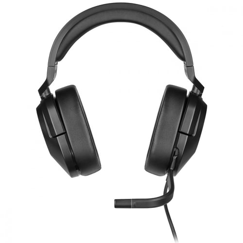 Diadema Audifono Con Microfono Corsair HS55 Surround Wired Carbon, CA-9011265-NA