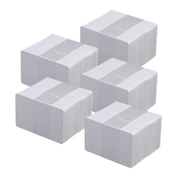 500 Tarjetas de PVC 85 X 54MM Evolis PCVB30M, Blancas
