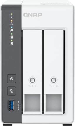 Servidor NAS QNAP TS-216G-US 2 Bahías 4GB RAM 2.5GbE Sin Discos
