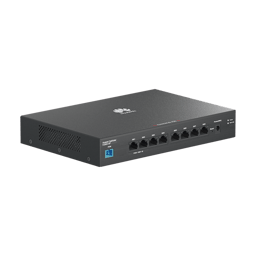 ONU Switch Gigabit Huawei F200D-8P 8 Puertos 10/100/1000MBPS POE/Administrable/1 PON (SC/UPC)/Modo Puente/ Color Negro
