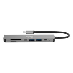 Hub 7 En 1 Stylos Hdmi Usb Sd Usb-C MicroSd Gris STCB