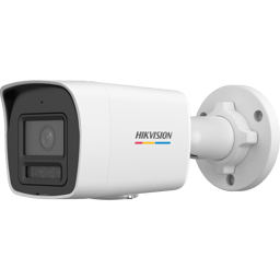 Cámara Bala Hikvision DS-2CD1027G3-LIUF de 2 MPX/2.8 mm/30 m IR + 30 m Luz Blanca/Micrófono Integrado/Detección de Movimiento 3.0/IP67/WDR 120 dB/PoE/Micro SD