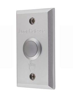 Boton Liberador de Puerta Tipo Americano Aluminio YLI ABK800A, ABK-800