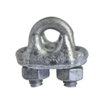 Nudo / Perro / Abrazadera Acero Forjado Para Cable De 3/8", Galv. Por Inmersión En Caliente / NUDO-38-FJG