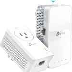 Kit de Adaptadores Powerline TP-Link TL-WPA7617KIT 1000 MBPS 1 RJ-45 AC Wireless Blanco