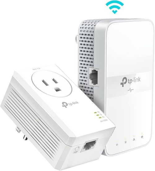 Kit de Adaptadores Powerline TP-Link TL-WPA7617KIT 1000 MBPS 1 RJ-45 AC Wireless Blanco