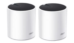 Sistema WIFI 6 en Malla TP-Link Deco X55 (2-PACK) AX3000 Dual Band 4 Antenas Internas