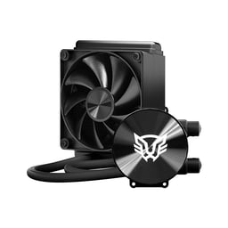 Enfriamiento Liquido Balam Rush Cryo Allblack 120 / Intel Y AMD / ARGB / 1X120MM / 1800RPM / Negro / BR-944083