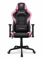 Silla Gamer Cougar Armor Elite Negro-Rosa / Max 120Kg / 3MELIPNB.0001